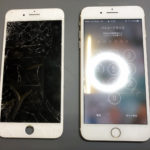 iPhone7Plusガラス割れ修理