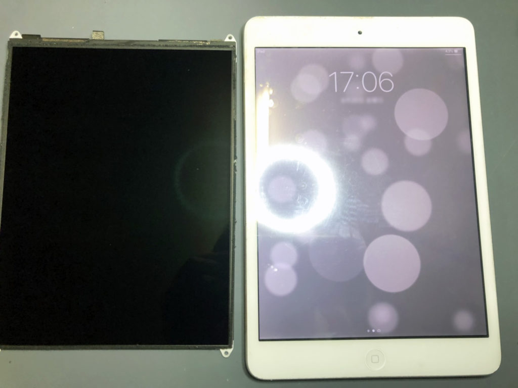 iPad mini2 液晶交換