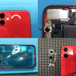 iPhone 11 カメラユニット交換（つくば市内より来店）