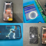 iPhone XR 画面割れ修理（つくば市内より来店）